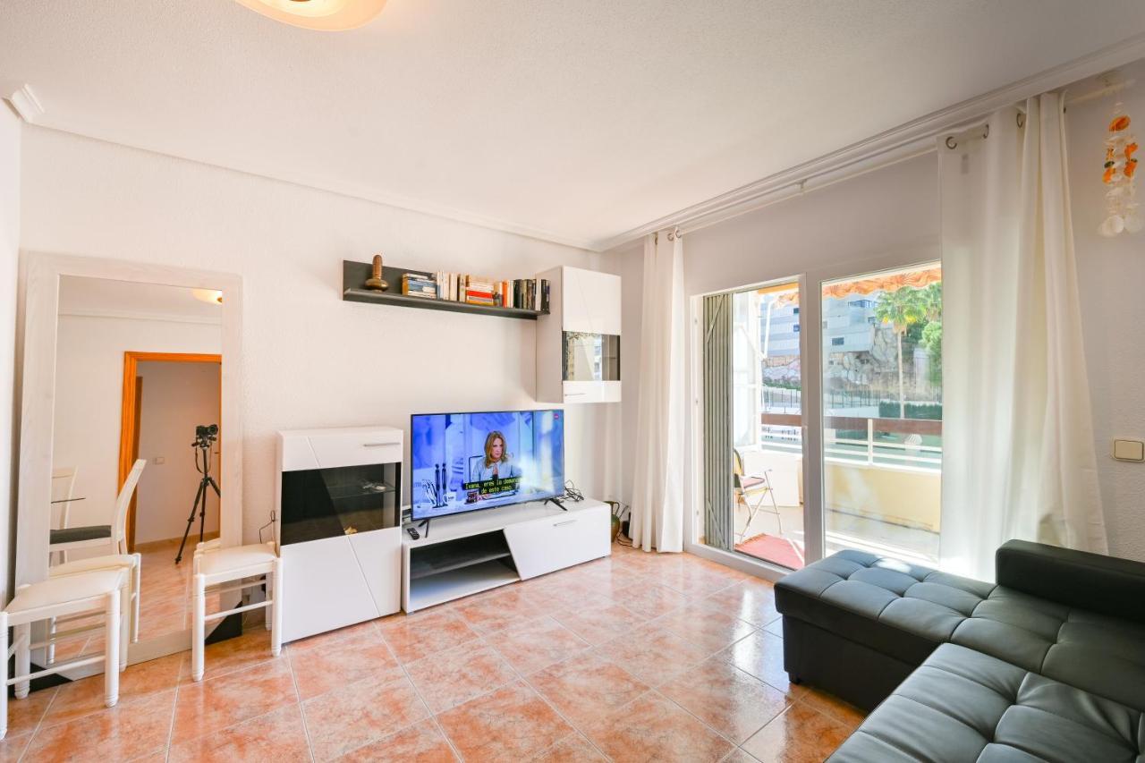 Beautiful 2 Bedroom In Parque Loix 3 Minutes Walk To The Beach Benidorm Zewnętrze zdjęcie